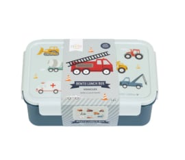 A Little Lovely Company Bento lunchbox: Voertuigen