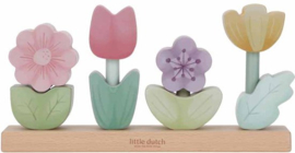 LD7330 Little dutch Stapelaar Bloemen - Fairy Garden FSC