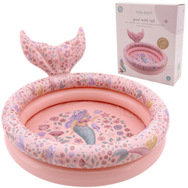 Little Dutch Dreamy Mermaid Zwembad 80cm + Staart