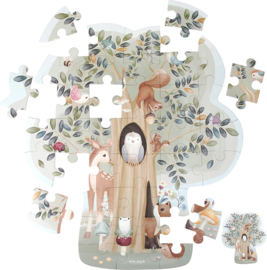 LD7250 Little Dutch vloerpuzzel Forest Friends FSC