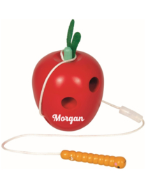 Spiegelburg Houten rijgspel appel