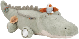 Little Dutch Safari Friends activiteiten Knuffel Krokodil xl