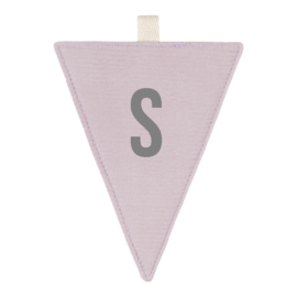 Little dutch Stoffen vlag paars