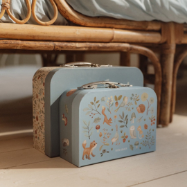 LD7244 Little Dutch koffertjesset Forest Friends FSC met naam
