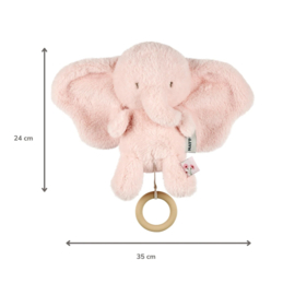 Nattou FANFAN muziekdoosje roze olifant