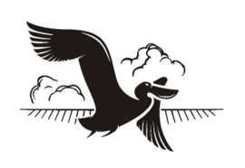 Sticker pelikaan