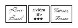 River Beach Riviera life 3 luik stickers
