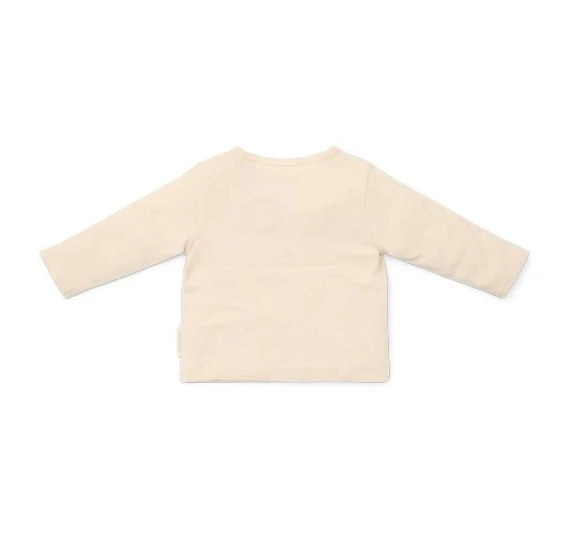 Little Dutch - Shirt lange mouw - Zand - Forest Friends - Vosje - 62