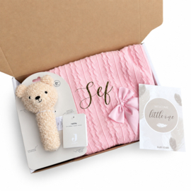 Kraampakket - Swaddle Roze