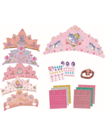 Prinses Lillifee Tiara creatieset met 6 kronen om te versieren