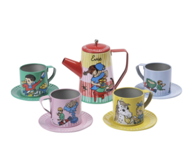 Pippi Langkous - Tinnen theeservies