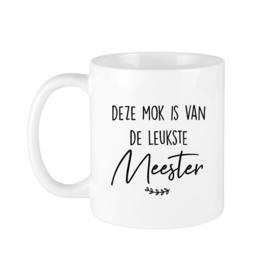 Mok - Deze mok is van de leukste Meester