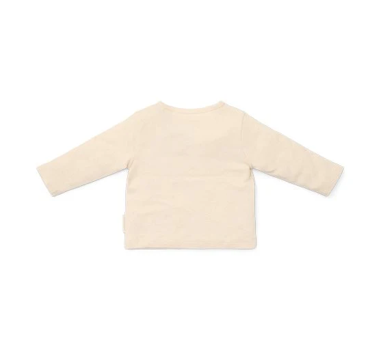 Little Dutch - Shirt lange mouw - Zand - Forest Friends - Vosje - 68