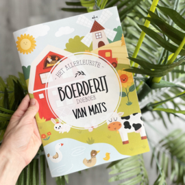 Het allerleukste boerderij doeboek - MET GRATIS NAAM