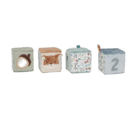 Little Dutch Blokkenset - Blauw - Forest Friends