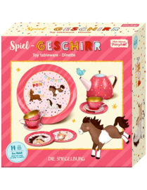 Spiegelburg - Metalen serviesje Pony