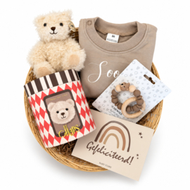 Gevulde Cadeaumand - Teddy