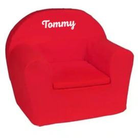 Kinderfauteuil rood