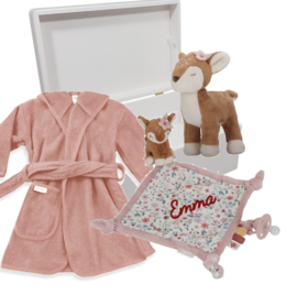 Gevulde Memory Box Small - Sterren pink