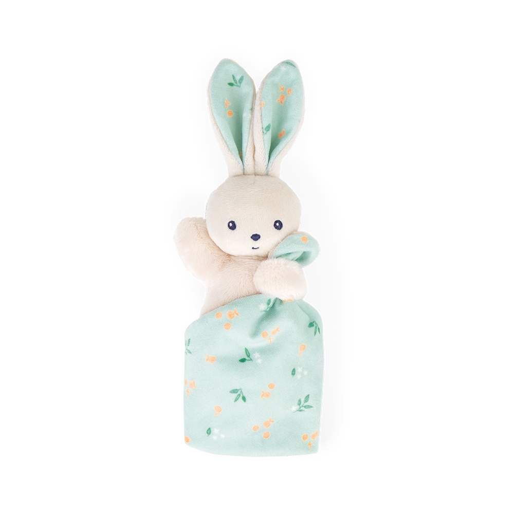 Kaloo knuffeldoekje konijn bos in cadeaudoos