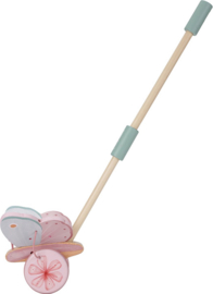 LD7343 Little Dutch Duwstok Vlinder - Fairy Garden FSC met naam