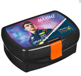 Red bull racing Max Verstappen lunchbox met naam