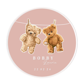 Bordje - Vintage Teddy | Roze