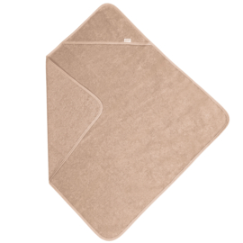 Badcape pinkstone met ontwerp/naam naar wens