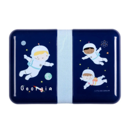 A Little Lovely Company Lunch box: Astronauten
