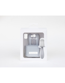 Ezpz Tiny Pops - Pewter ijslollyvorm voor baby's