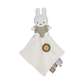 Nijntje fluffy knuffeldoek groen
