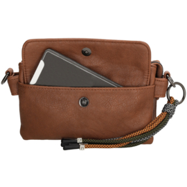 Charm crossbodytas Tottenham art. 20628 - cognac/bruin