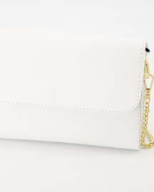 Gelegenheidstasje/clutch art. Valencia - wit