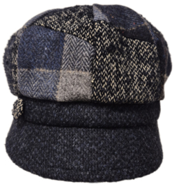 Fiebig dameskleppet art. 52962 - blauw gemêleerd