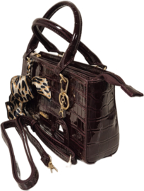 Charm London hand- en schoudertas Knightsbridge art. W01384 - burgundy