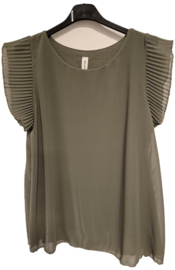 ES top Flaura art. 9085 - groen