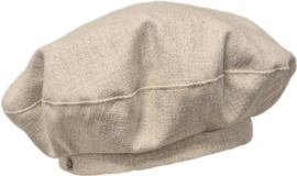 Damesbaret Linen Orta art. 3110 - beige/zand gemêleerd