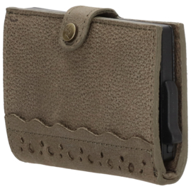 Micmacbags pasjeshouder/safety wallet Marrakech art. 20670 - olijfgroen