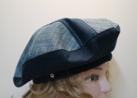 Damesbaret April art. 1303741 - blauw/petrol