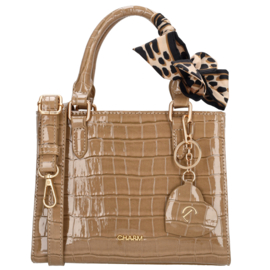 Charm London hand- en schoudertas Knightsbridge art. W01385 - taupe
