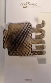 Dam'selle haarklem Cobra art. 21 792 - beige/bruin