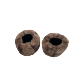 Polswarmer Wrist Cuff fake fur art. 821-4 - taupe