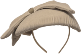 Complit haarbanddop Fluweel art. 25168 - beige