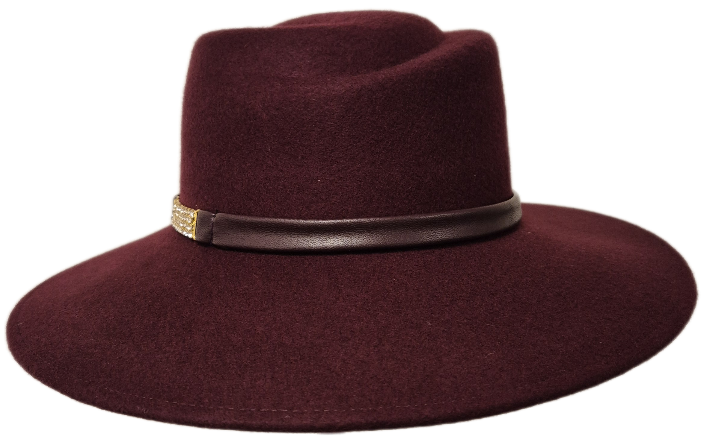 Weba Hats dameshoed Wolvilt art. 1208 - bordeau