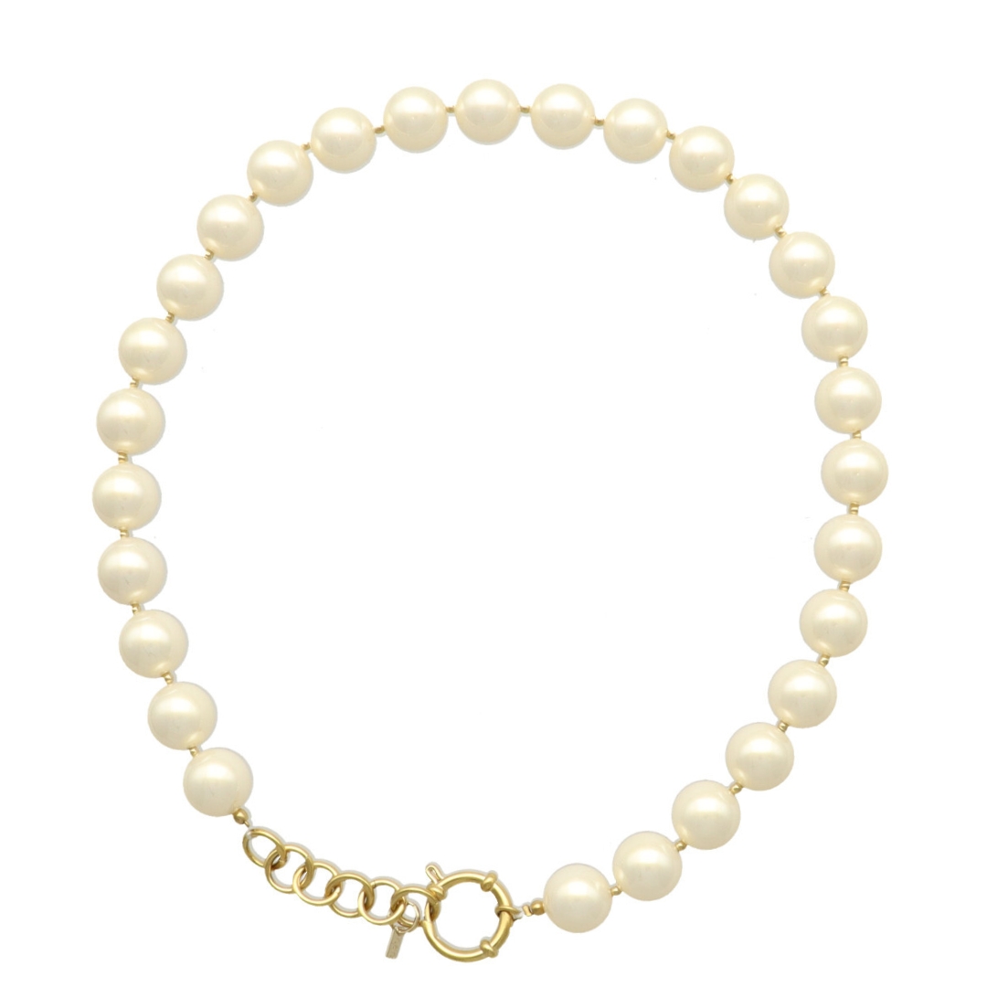 Camps & Camps ketting Pearls White art. 3S063_PE - goud/wit