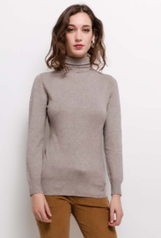 ES fijngebreide coltrui Camille art. 924 - taupe