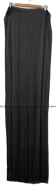 Stola/avondshawl langwerpig chiffon Lauti art. ET01 - zwart