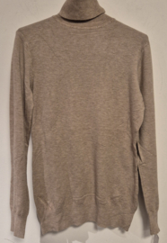 ES fijngebreide coltrui Camille art. 924 - beige/taupe