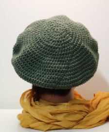 Kinderbaret Lizz - olijfgroen