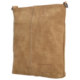Zebra schoudertas Mirjam art. 20980 - camel